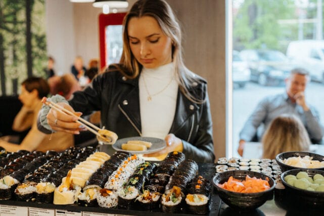 Lunch Bufet Sushi 2022r.