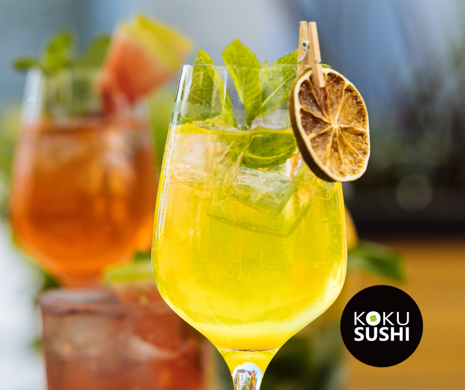 Orzeźwiające napoje w Koku Sushi 10